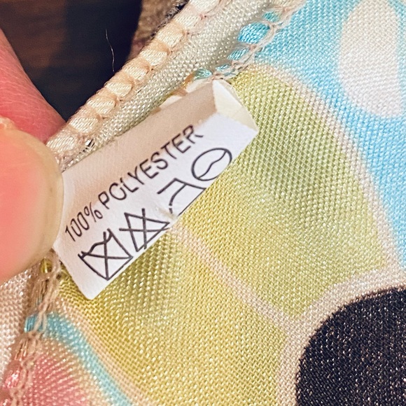 🌟3xHP🌟NWOT Floral Pink & Cream Satin Chiffon Scarf - Picture 5 of 7